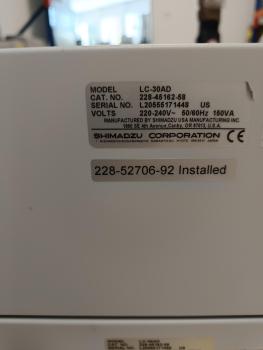 Shimadzu Nexera X2 LC-30 UHPLC