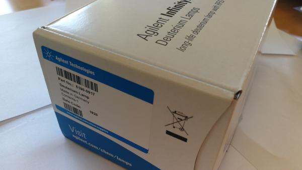 5190-0917 Long-life HiS deuterium lamp, 8 pin, mit RFID tag, für Dioden Array Detektoren